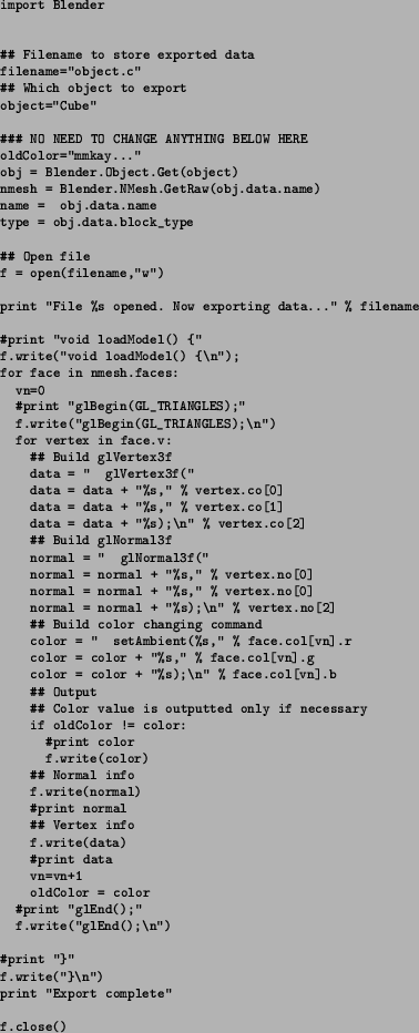 \begin{figure}\begin{scriptsize}
\verbatiminput{ex_gl.py} \end{scriptsize} \end{figure}